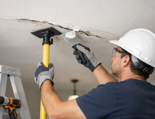Repair Sagging Drywall Ceiling Problems Safely
