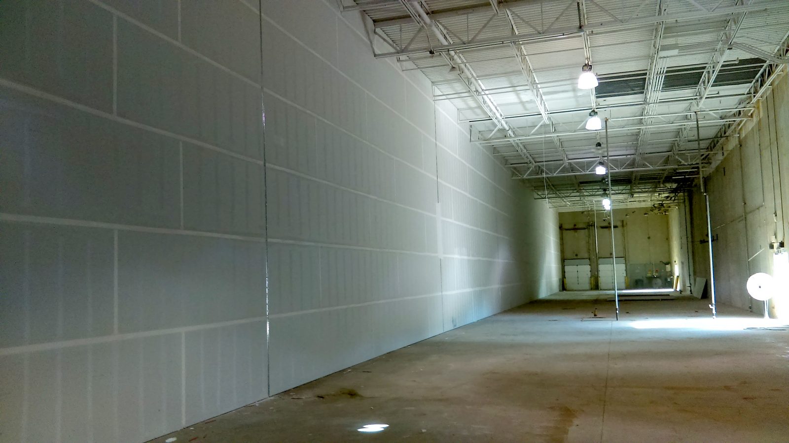 Commercial drywall installation on a Downriver Michigan project by TDM Drywall
