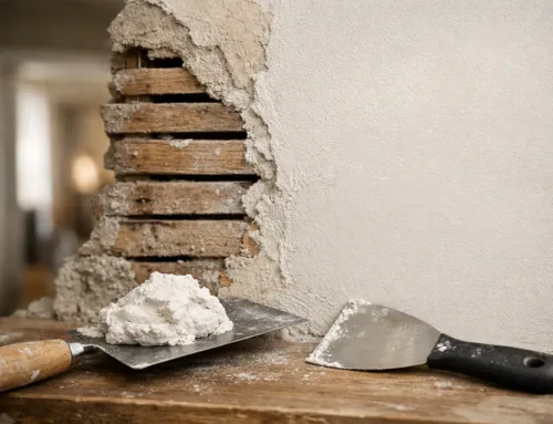 An Old Home Plaster Repair Example That Lasts
