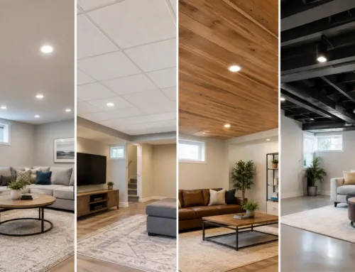 Best Ceiling Options for Basements That Last