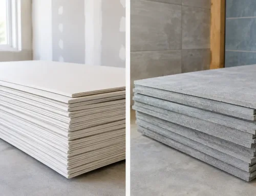 Drywall Versus Cement Board: Which Goes Where?